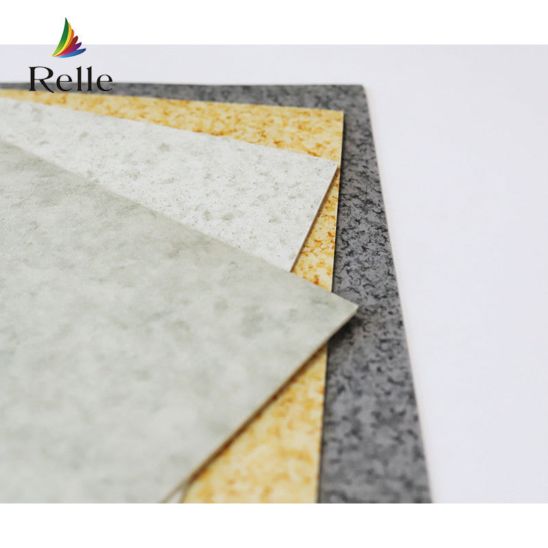 Pavimenti di lusso in vinile grigio PVC adesivo per pavimenti in vinile