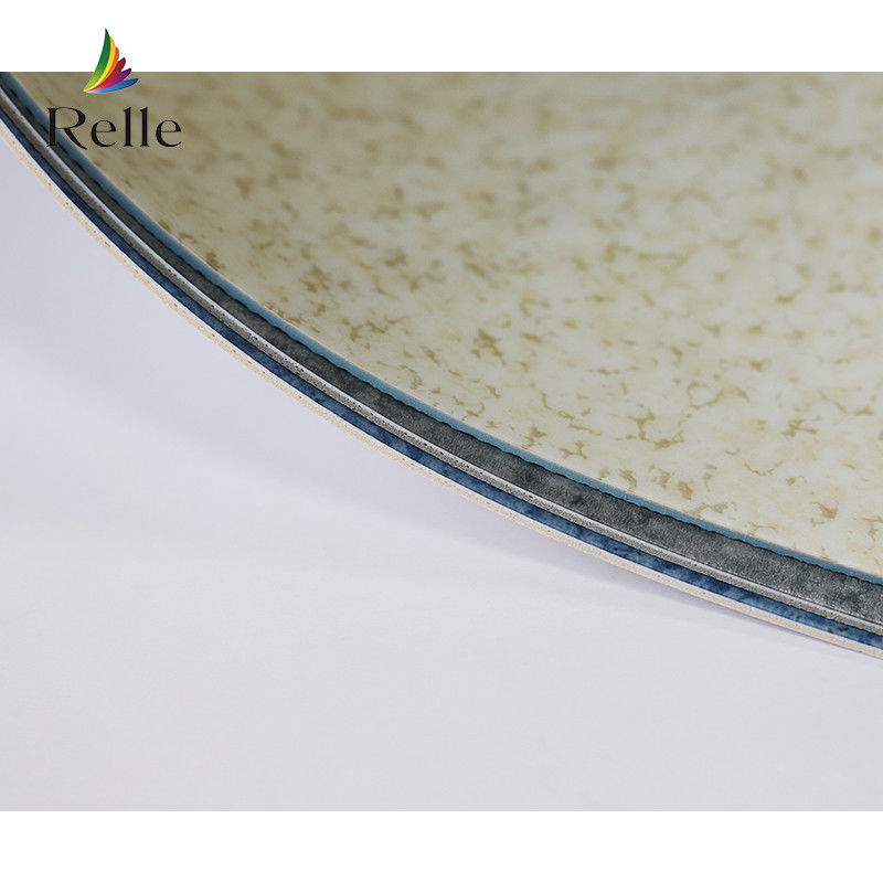 Pavimenti di lusso in vinile grigio PVC adesivo per pavimenti in vinile