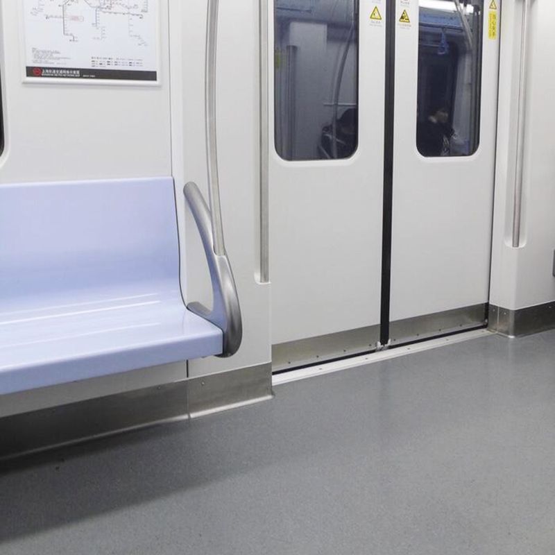 Pavimenti in vinile per autobus per la sicurezza commerciale con retrofiletto omogeneo