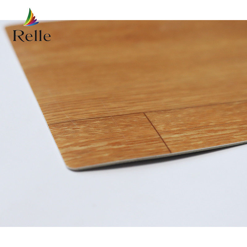 Relle 3,8m PVC Vinyl Heterogenous Flooring Roll Sheet Certificato CE / SGS / ISO9001