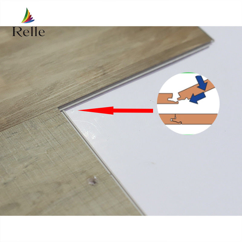 SPC Relle Click Plank Pavimento 4mm 5mm 6mm 7mm Spessore Pavimento SPC di lusso
