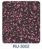 Pavimenti in gomma antiscivolo per palestra con rilievo di peso pavimenti da 1,5 mm a 3,0 mm di spessore