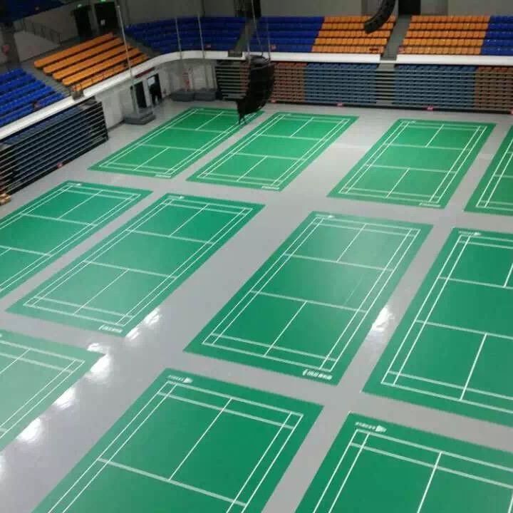 Apparecchi per pavimenti forniti Relle PVC Vinyl pavimenti per campi da badminton interni