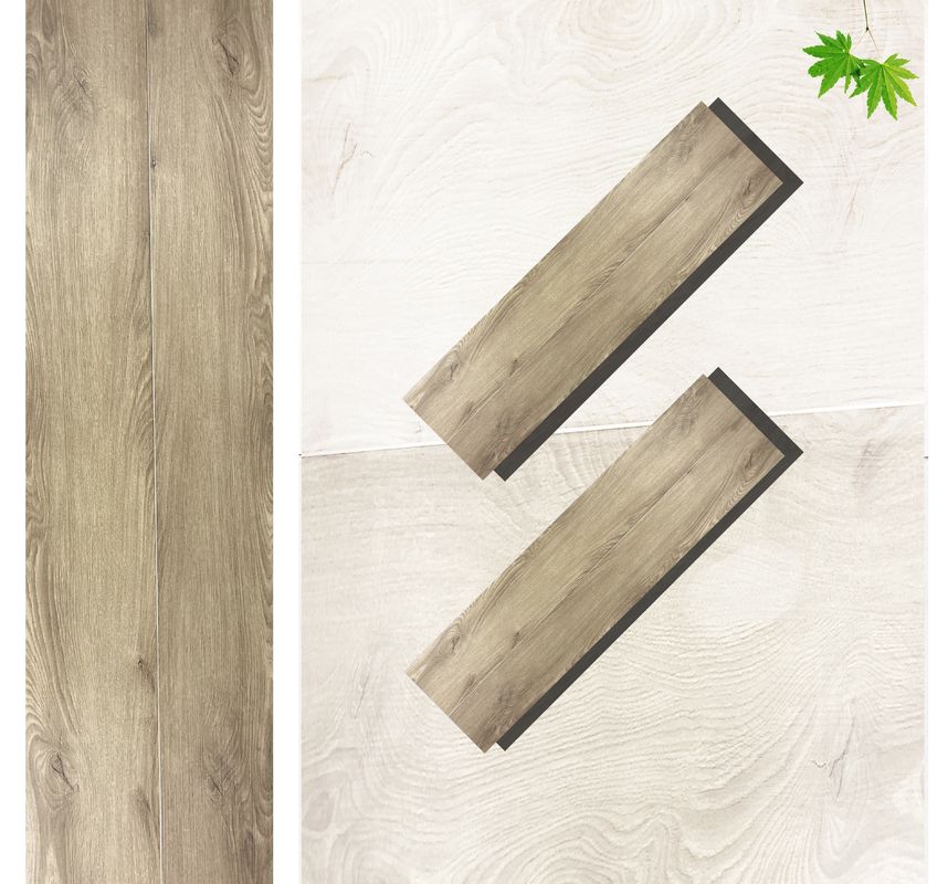 Pavimenti in PVC SPC in legno con aspetto in vinile 8 mm pavimenti ibridi con calcare in rilievo