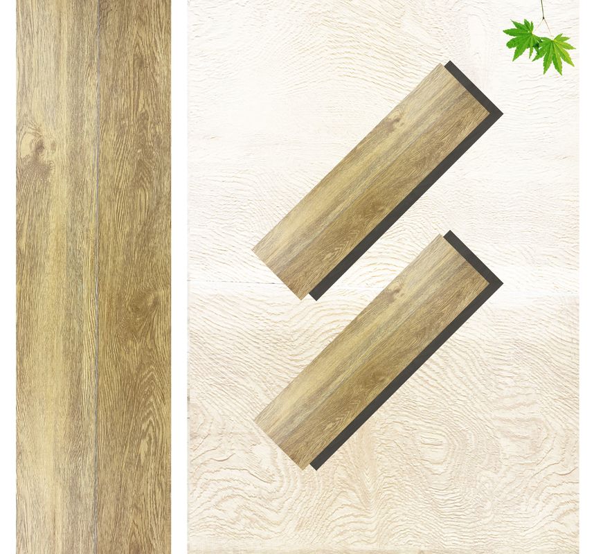 Pavimenti in PVC SPC in legno con aspetto in vinile 8 mm pavimenti ibridi con calcare in rilievo