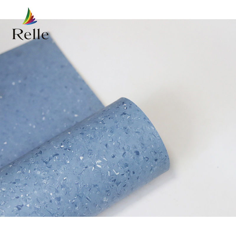 T Grade resistente all'usura Relle Light Vinyl Pavimento Grigio per interni in Malesia morbido e confortevole