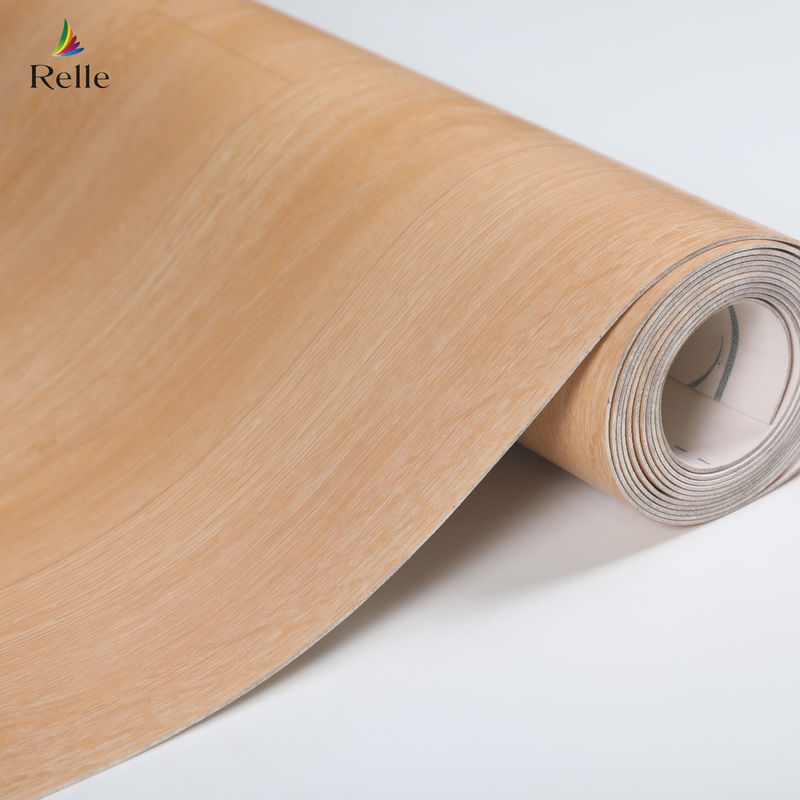 Pavimento in PVC per hotel con design simile al legno larghezza 2m 79