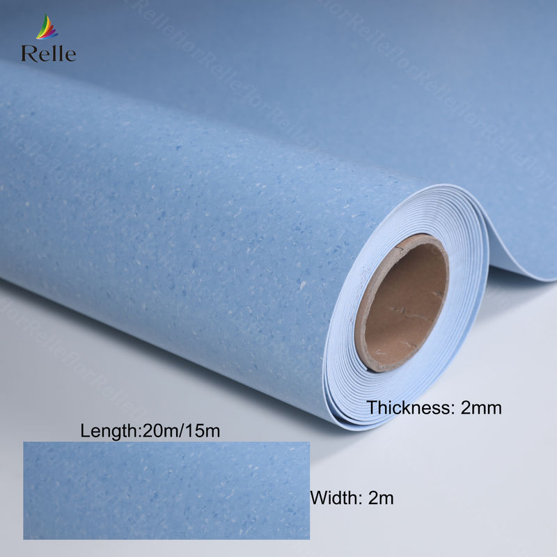 Moderni pavimenti in plastica per interni con rivestimento PUR fornito da e 2-4 mm di spessore