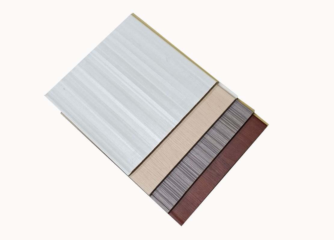 Pannelli da parete decorativi in PVC in fibra di bambù spessi 10 mm per il soggiorno
