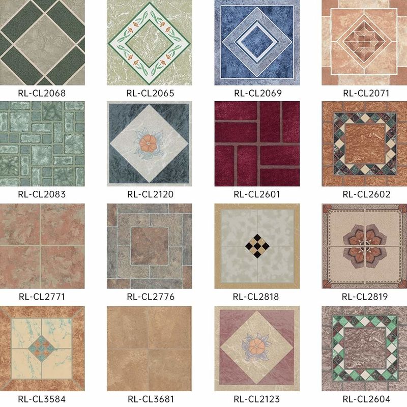 Relle per pavimenti in LVT, fasce di connessione in PVC e accessori in foglio di rame per pavimenti in LVT