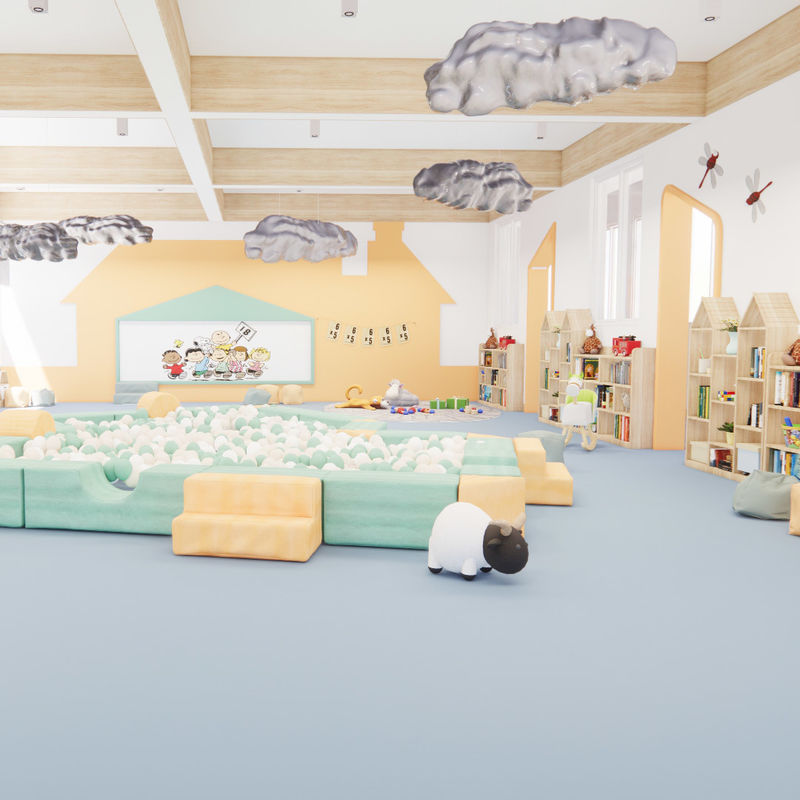 Pavimenti in PVC per spazi commerciali con design minimalista