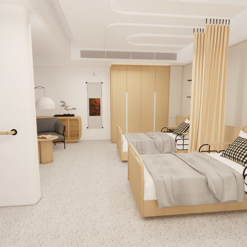 Lumina Health/Infinity Pavimenti in vinile omogenei antimicrobici facili da pulire per case di cura