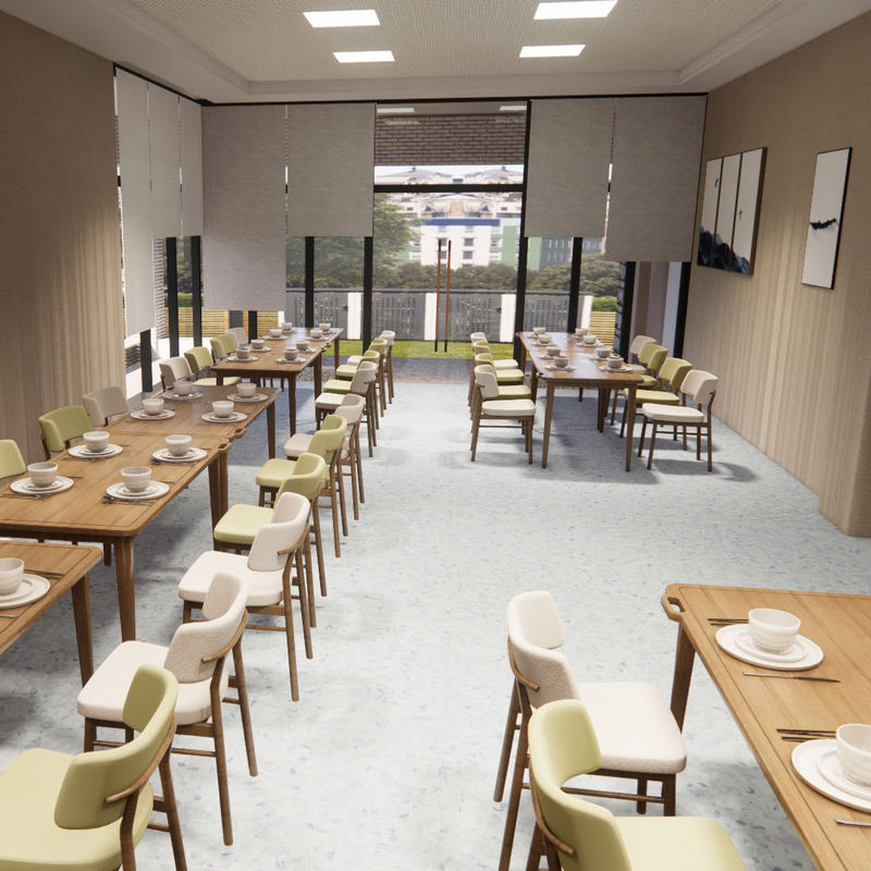 Pavimenti omogenei igienici e agevoli per case di cura