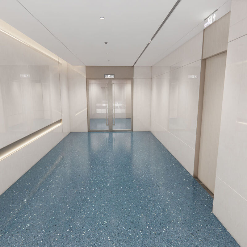 Wear-Resistant Non-Slip Safety Flooring for Parking Lot Vehicle Traffic Areas