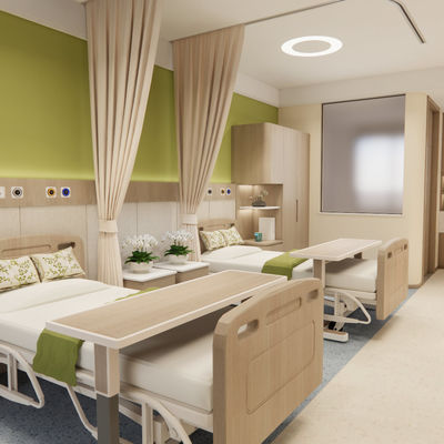 Pavimenti di case di cura commerciali con caratteristiche antibatteriche e facili da pulire