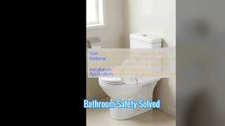 Maniglione sicuro per WC per anziani disabili
