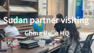 Un partner del Sudan in visita al quartier generale di China Relle