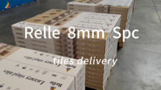 Consegna delle piastrelle Relle 8mm Spc