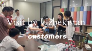 Visita dei clienti dell'Uzbekistan